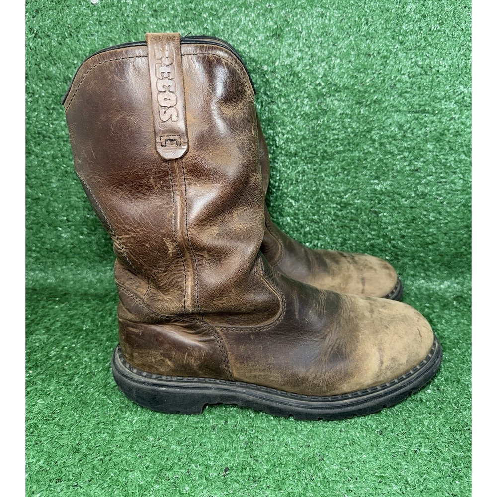 Red Wing Vintage Redwing Pre-Pecos Boots Feather Tag USA Made Men 10 D VERY RARE
